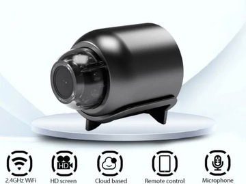 МИНИ-БЕСПРОВОДНАЯ ШПИОНСКАЯ КАМЕРА WIFI 1080p HD