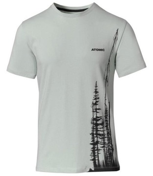 Koszulka Atomic Alps Maverick t shirt biała logo XL