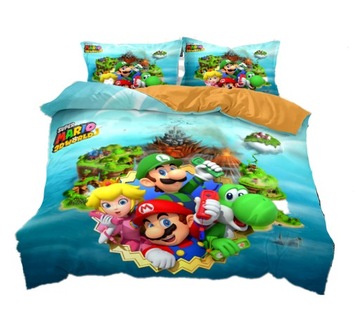 pościeli nastolatek Prezent Super Mario 160x200