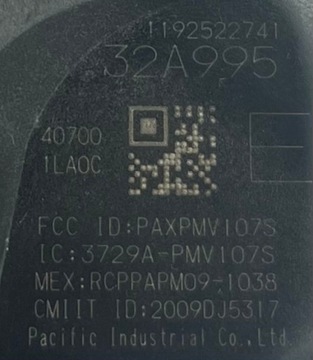SENZOR TLAKU KOLA TPMS INFINITI