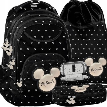 PLECAK MŁODZIEŻOWY SZKOLNY MYSZKA MINNIE MINI PASO