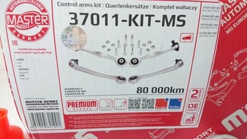 КОМПЛЕКТ ВЕРХНИХ РЫЧАГ MASTER-SPORT AUDI A6 C5 A4 B6 B7 A4 B5 VW PASSAT B5