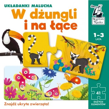 Kapitan Nauka Ukł. malucha W DŻUNGLI I NA ŁĄCE 1-3
