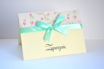 ZAPROSZENIA FIRMOWE voucher PODZIĘKOWANIA +KOPERTA