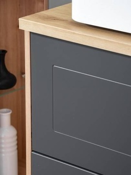 Madera 840 - Шкаф с 2D-зеркалом и светодиодной подсветкой