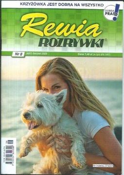 Krzyżówki Rewia ROZRYWKI 8/2023