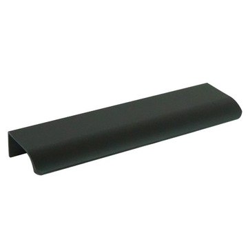 UCHWYT MEBLOWY, KRAWĘDZIOWY DO SZUFLADY SZAFKI, CZARNY MAT, 296 / 256 MM