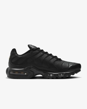 Buty Sportowe NIKE AIR MAX PLUS TN Triple Black Leather AJ2029-001 skóra 43