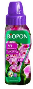 BIOPON ŻEL PŁYNNY NAWÓZ ODŻYWKA DO STORCZYKÓW DŁUGO CZĘSTO KWITNĄ 250 ML