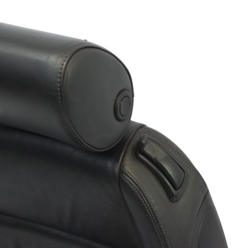 AUDI A4 B7 8H KABRIOLET SEDADLO SPORT PŘEDNÍ LEVÝ KOŽENÝ SOUL ČERNÁ