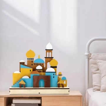 Ид ремесла ночник исламский декор стола украшения Рамадан стиль Б