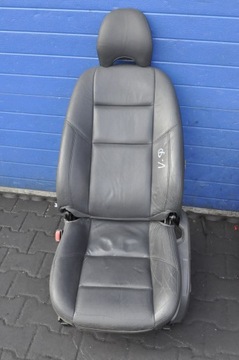 VOLVO S40 V50 FOTEL KIEROWCY SKÓRA ELE STEROWANIE