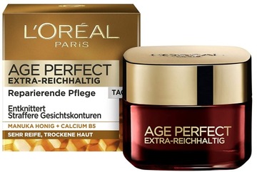 Krem natłuszczający do twarzy L'Oréal Paris Age Perfect na dzień 50 ml