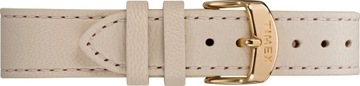 Pasek do zegarka 18mm skóra z elementami Swarovski