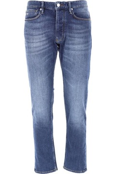 EMPORIO ARMANI męskie jeansy spodnie DENIM BLU SLIM IT32