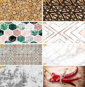 NAKLEJKI DO KUCHNI ŚCIANĘ kafelki PŁYTKI LAMINAT