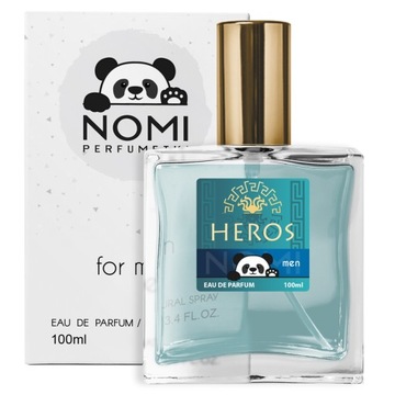 NOMI PERFUMY MĘSKIE PERFUMETKI HEROS 100ML EDP