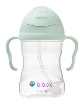 B.BOX Инновационная бутылка для воды BBOX Pistachio с трубочкой