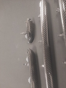 Audi A3 S3 RS3 8V Slats Decors углерод