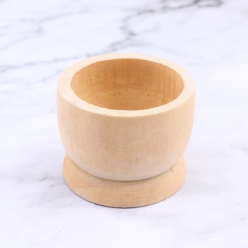 ДЕРЕВЯННЫЙ ПОДДОН ДЛЯ ЯИЦ Браконьерское украшение ВИНТАЖНЫЙ 6 ШТ.