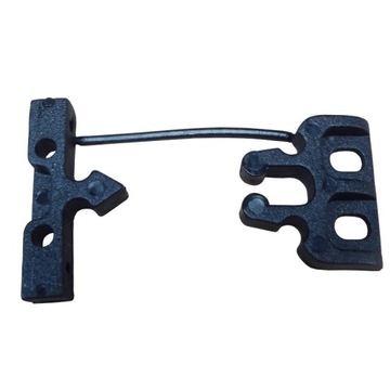 ЗАМОК/ЗАМОК ДЛЯ ДВЕРИ ШКАФА ЧЕРНЫЙ 22x32мм NUOVA RADE