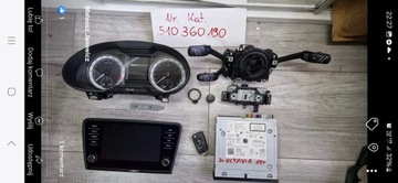 РАДИО ДИСПЛЕЙ НАВИГАЦИИ SKODA OCTAVIA III LIFT 5E