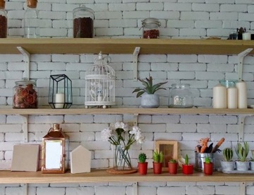 Полка венге 20 х 80 см мебельного формата