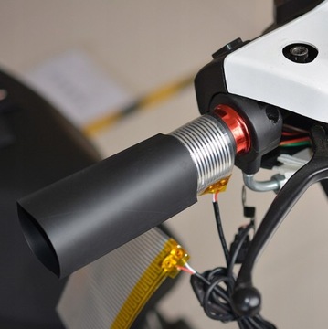 PODGRZEWANE UNIWERSALNE MANETKI MOTOCYKLOWE 12V