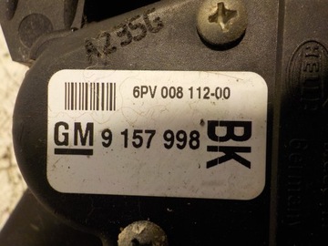 Opel Astra H 2005 1.7 CDTI PEDAŁ GAZU POTENCJOMETR 9157998