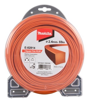 ŻYŁKA TNĄCA 2,4mm KWADRAT 69m MAKITA E-02814