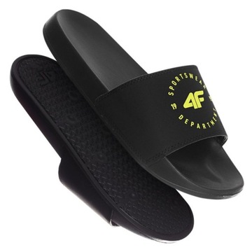 KLAPKI MĘSKIE 4F SPORTOWE GUMOWE BASENOWE NA LATO PO DOMU