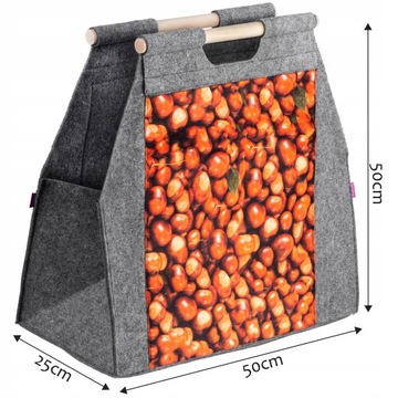 СУМКА-КОРЗИНА ДЛЯ ДЕРЕВЯННОЙ ПОДСТАВКИ-КОНТЕЙНЕРА