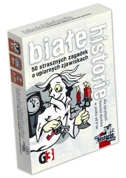 BIAŁE HISTORIE Czarne Historie Junior KARCIANA G3