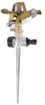 ИМПУЛЬСНЫЙ СПРИНКЕР ДЛЯ САДОВ МЕТАЛЛИЧЕСКИЙ НАБОР ВРАЩАЮЩИЙСЯ НА 360° МЕТАЛЛИЧЕСКОЕ ПОЛЕ