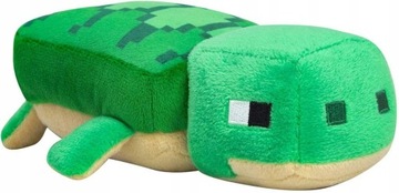 DUŻA MASKOTKA MINECRAFT ŻÓŁW Z GRY WODNY ŚWIAT ŻÓŁWIK MIĘKKI PLUSZAK STEVE