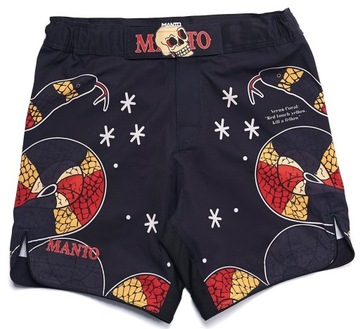 MANTO Spodenki MMA Szorty do sportów walki CORAL rozm. XXL
