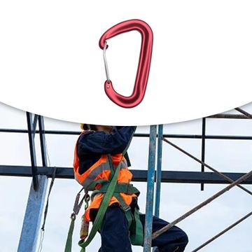 Зажим для карабина Heavy Duty, красный