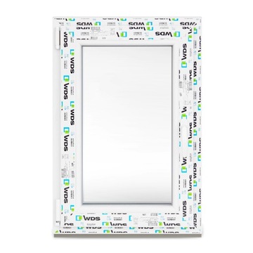 Okno typowe 565 x 1135 RU BIAŁE TANIE CIEPŁE okna plastikowe PCV