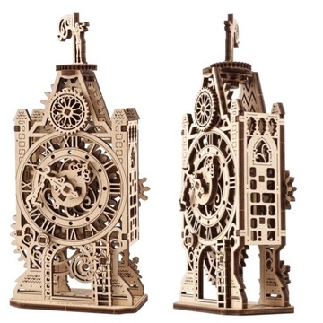 Puzzle 3D Wieża Zegarowa Drewniany model składany