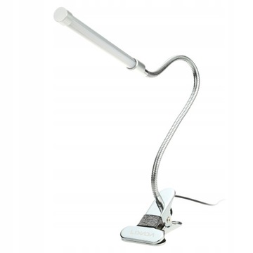 LAMPKA NA BIURKO LED Z klipsem zaciskowym 10W