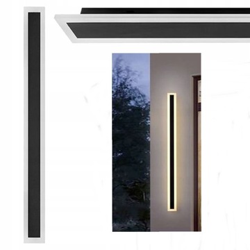 LAMPA LED KINKIET OGRODOWY ZEWNĘTRZNY ELEWACYJNY IP65 100 CM