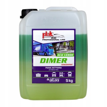 DIMER ECO VERDE AKTYWNA PIANA USUWA DUŻE ZABRUDZENIA 5 KG NOWA FORMUŁA