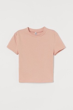 H&M HM Krótki T-shirt koszulka damska 38 M