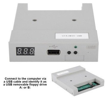 UFA1M44-100 Эмулятор USB-дисковода с ABS-дисководом M1