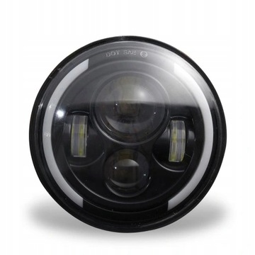 7 CALI REFLEKTOR LAMPA LED PRZEDNIA MOTOCYKL 60W