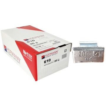 Ciężarki nabijane do felg ALU Hofmann 20g 100 szt.