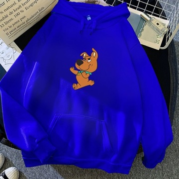 Bluza Damska z Kapturem Scooby Doo długi rękaw XL