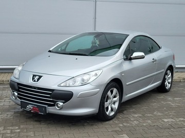 Peugeot 307 II Cabrio 2.0 HDi 16V FAP 136KM 2006 Peugeot 307 CC Skóra, Nawigacja, Komputer, zdjęcie 12