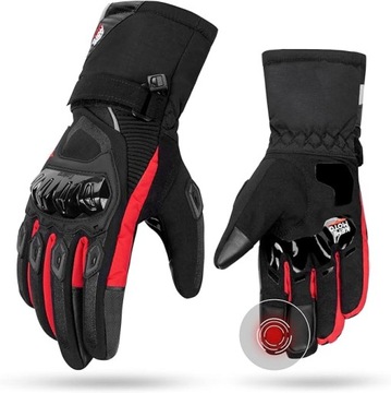 ISSYZONE rękawice motocyklowe, 2KP z ekranem dotykowym, Wodoodporne, r XL