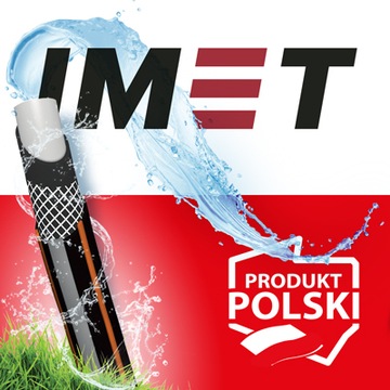 Садовый шланг Carbon+ 1 дюйм, 30 бар, 25 м, 4-слойный IMET